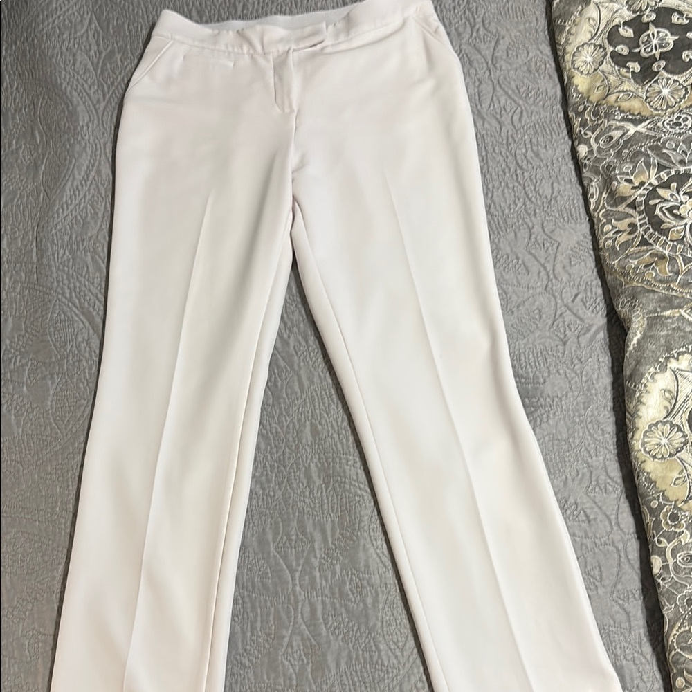 Off white Investments straight leg slacks